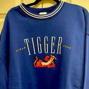 Disney Tigger Sweatshirt Navy Blue